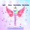 Electric Bubble Machine Fairy Bubble Wand Bubble Blower for Girls
