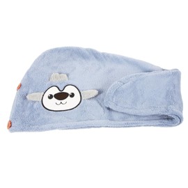 WOONEKY Hooded Hair Drying Towel Wrap Adult Microfibre Quick Dry Soft Comfortable Hair Towel Wrap