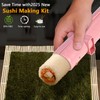 Fidqiog Sushi Making Kit, Sushi Bazooka and Sushi Mat with