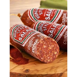 Bende Deli Salami Csabai Pre-PK approx 0.6 lb Bende's Teli Salami Hungarian Paprika