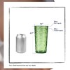 MIYOPESI 26oz Acrylic Glasses Drinkware (Set of 8), Ice-carving Unbreakable
