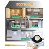 zouzai 3 Inch 5CCT Gimbal Black Led Recessed Lighting with