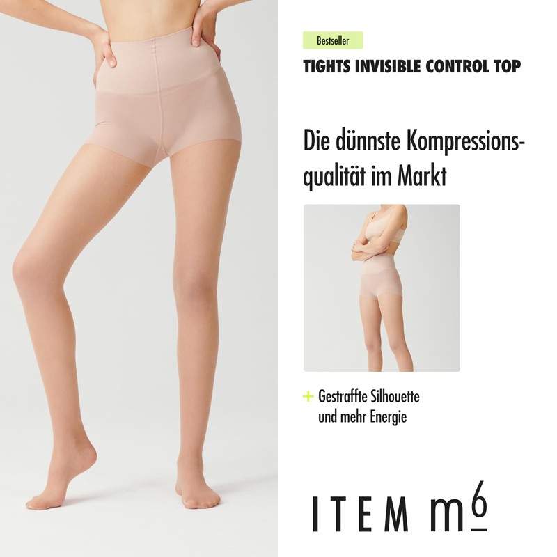 ITEM m6 Tights for Women 15 Denier - High Waist