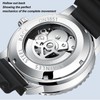 Men Chronograph Watch Rotatable Bezel Self Winding Automatic Movement Waterproof
