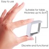 AMSGANK Tablecloth Clips, Pack of 12 Table Clips, Stainless Steel
