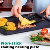 Cusimax Stove Top Griddle, Non-Stick Pancake Griddle, 14.96" x 8.66"