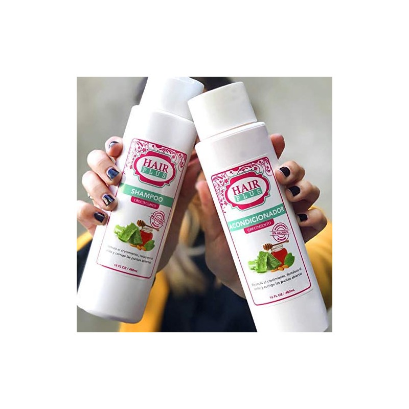 HAIR PLUS SHAMPOO DE CRECIMIENTO (16 OZ)