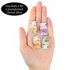 400 Pieces Dollhouse Miniatures Scene Model Mini Euros Play Prop