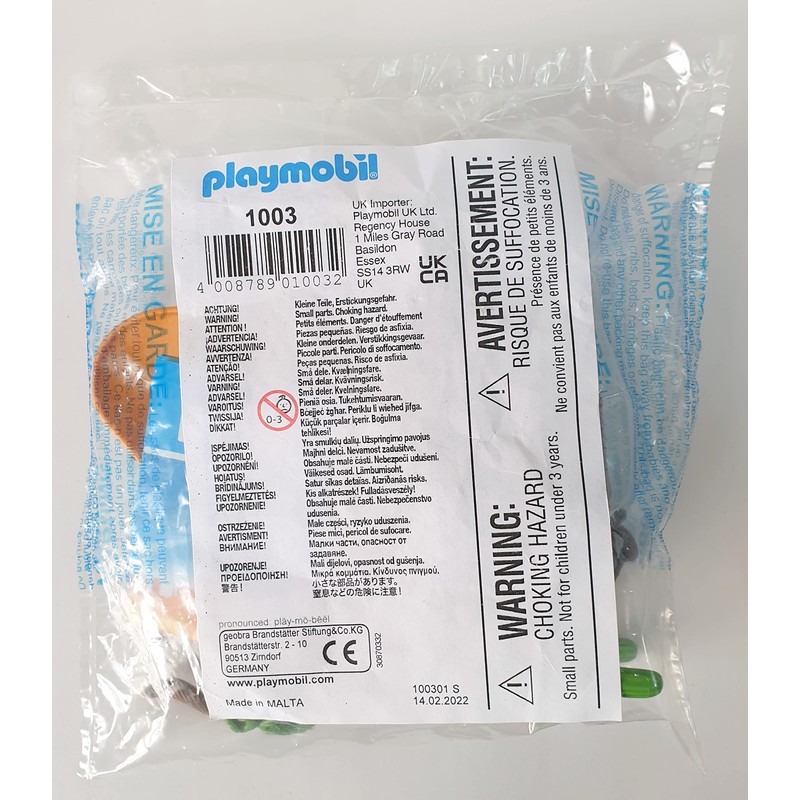 PLAYMOBIL 1003 Sheriff with Horse, Dog, Snake and Accessories (Foil