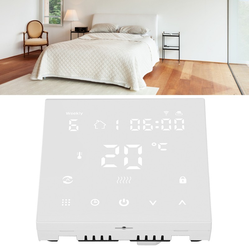 16A Digital Display Smart Thermostat Remote WiFi Temperature Controller for