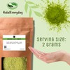 Halal Everyday Moringa Leaf Powder, 100% Pure Vegan Supplement, Energy