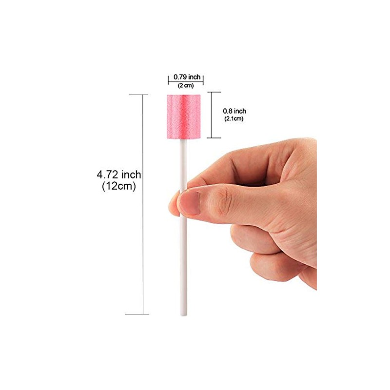 Disposable Oral Swabs-Untreated Mouth Sponge，Individually wrapped（100pack/box）