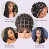 Suntefic Braided Wig Cap With Baby Hair Crochet Wig Cap