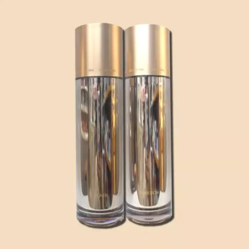 The Saem [더샘] 골드 리프팅 기초세트 (토너+에멀젼 각115ml) The Som