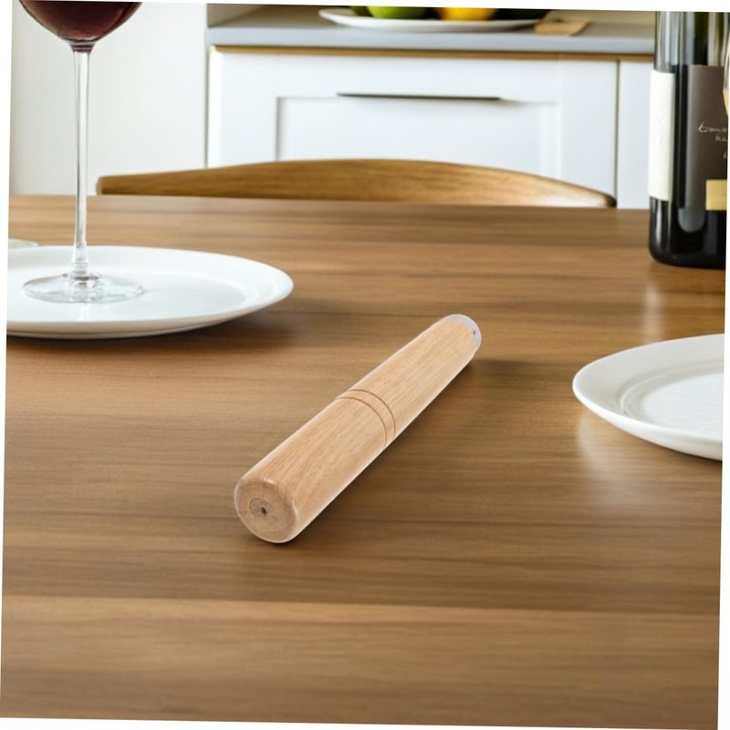 Ciieeo 2pcs Wooden Spatula Handles Ergonomic Replacement for Pots and