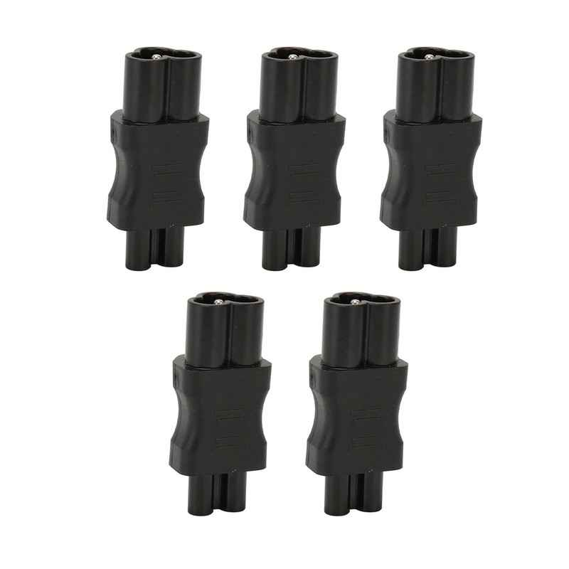 5 Pcs IEC320 C6 to IEC320 C5 Power Adapter Computer