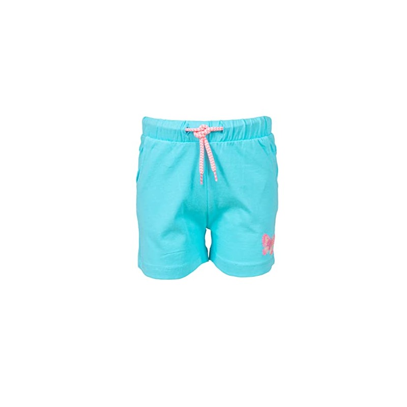 SALT AND PEPPER Girls' Butterfly Sequin Shorts, cyan