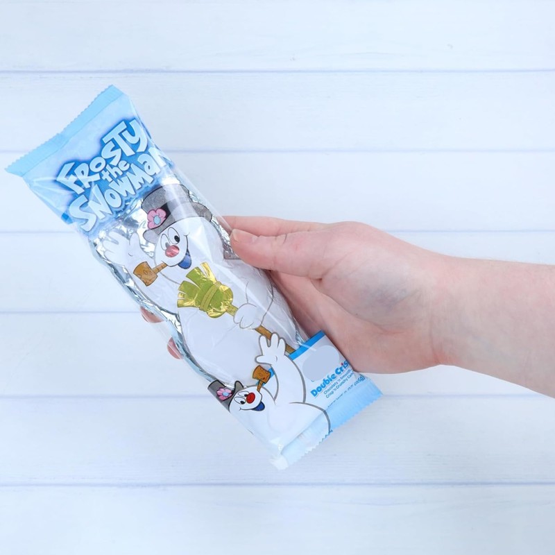 Sweetzo Festive Christmas Candy Bars, Snowman and Santa Shaped Solid