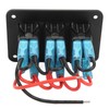 5Pin 3 Gang Rocker Switch Panel Led Light Bar Switch
