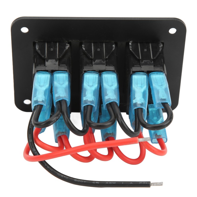 5Pin 3 Gang Rocker Switch Panel Led Light Bar Switch