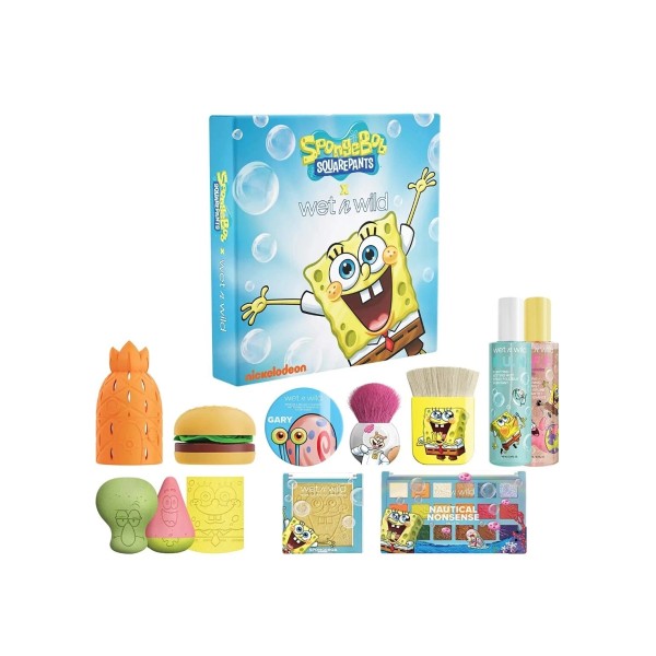 Wet n Wild SpongeBob Squarepants Makeup Collection Makeup Brushes Makeup