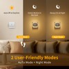 YzzYzz LED Night Light Socket with Motion Sensor and Twilight