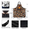 Fire Cartoon Pattern Kitchen Apron With Pocket Anime Fire Gift