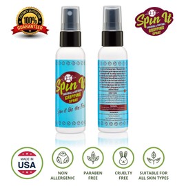 Spin iT Baseball Sports Gripping Spray | Better Grip for Pitching - Curveball Slider Knuckleball | Catching & Batting | All Natural Pine Rosin, Organic Aloe, Tea Tree Oil (4 oz)