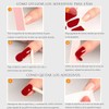 12 Hojas de Pegatinas para Uñas, 168 Piezas de Tiras