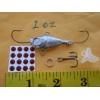 HOME MADE 5 PCS REAPER JIGGING/ICE FISHING/VERTIC