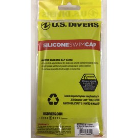 U.S. DIVERS US Divers Silicone Swim Cap Blue For Juniors 6+ NEW With Tag