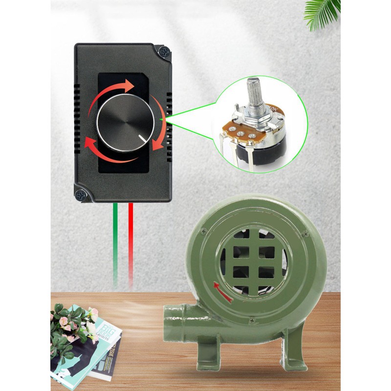 Motor Speed Controller AC 220V Stepless Control Switch Regulator for