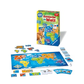 Ravensburger 24990 – Discover the World Learning Game (German Version)