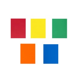 DJP Farbige A4-Karte, 240 g/m², sortiert, hell, schwer, farbig, 30 Blatt