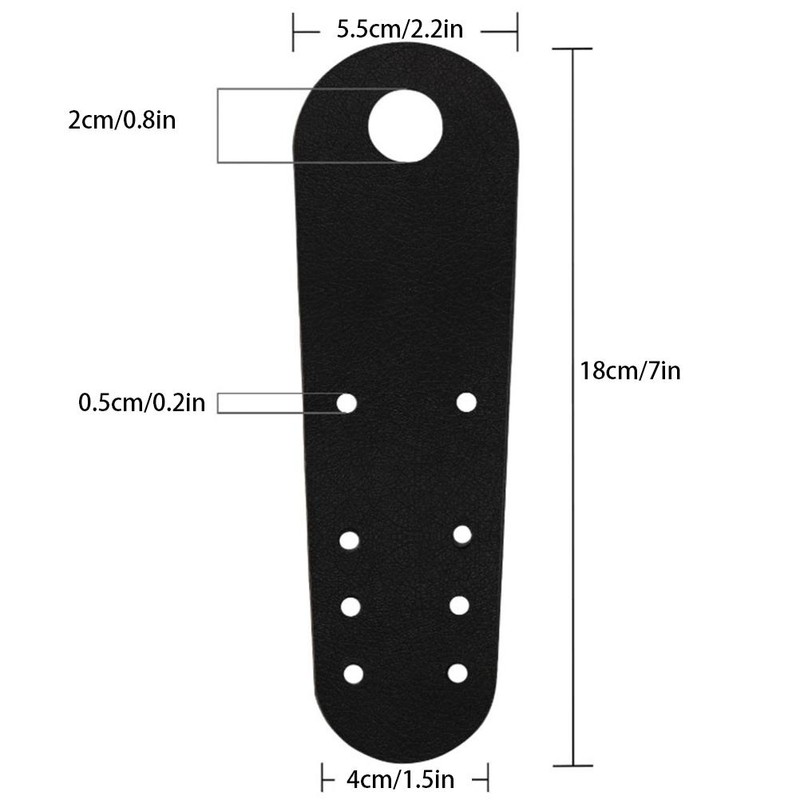 1 pair Roller Skate Toe Guards Protectors Leather Flat Toe