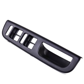 Signswise Front Left Driver Side Door Master Window Switch Trim Bezel Replacement for Volkswagen Passat B5 Jetta Golf Bora Mk4 Skoda Oe Style 4 Door Model - Black
