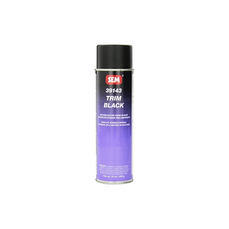 SEM 39143 Trim Black Aerosol - 15 oz.