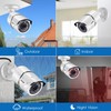 ZOSI 2.0 Megapixel HD 1080P HD-TVI Security Cameras Day Night
