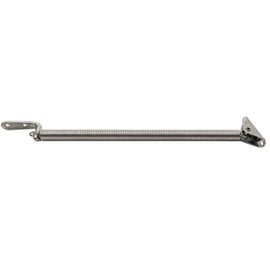 MARINE CITY 304 Grade Stainless Steel Marine Heavy Duty Hatch Spring Adjuster with U-Bolt and L-Shape Plate 8-7/16 Inches for Marines – Boats – Yachts – Ships – Kayaks (Pack of 1)