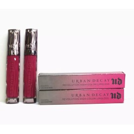 URBAN DECAY REVOLUTION HIGH COLOR LIPGLOSS QUIVER 0.17 OZ NWB (LOT OF 2)
