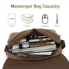13-inch Retro Canvas Crossbody Bag - Small messenger bag for