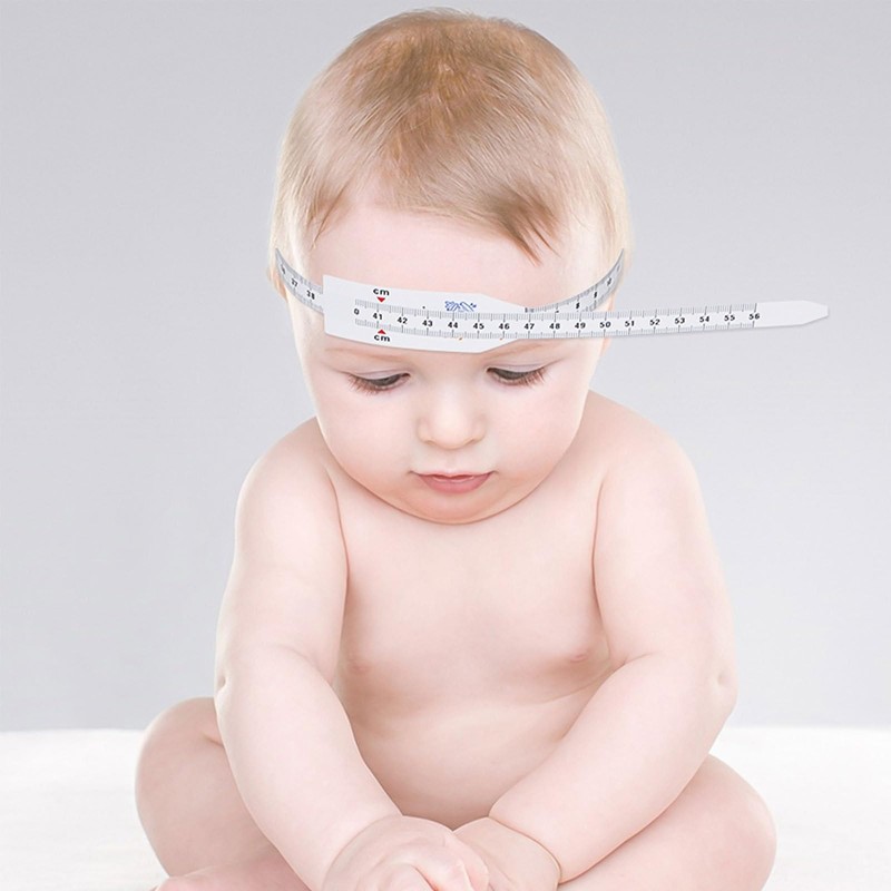 TEHAUX 6pcs Head Measuring Tape, 22 inch Infant Head Circumference