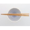 ih-007-01 Tableware East Rice Bowl, Blue Tokusa, Japanese Tableware, Blue