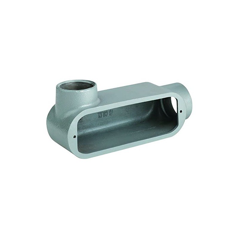 Killark OLL-1 LL Type Conduit Body, Aluminium, 1/2" Hub, 1