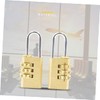 Sosoport Travel Door Lock 2pcs Digital Combination Luggage Locks Suitcase