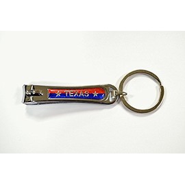 Nail Clipper Shaped Texas Nail Clipper Keychain- Texas Souvenir