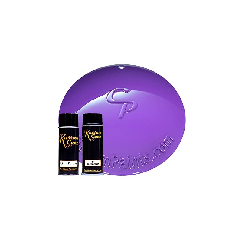 Kustom Canz Base Light Purple - Aerosol Can Kit