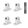 YIMATEECO Linear Rail Limit Fixing Guide Support, 4 Pack SK12