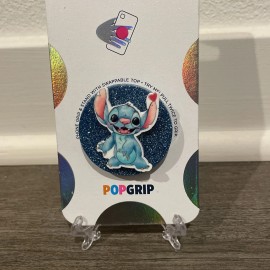 Universal Stitch Inspired glitter Phone Grip/Pop Socket