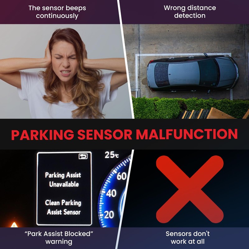 MOCA PPS65 1x Reverse Backup Parking Assist Sensor Fit 2015-2023